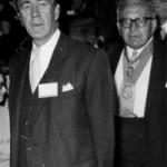 Dr Derek Stevenson and Dr Solomon Wand, in 1965.